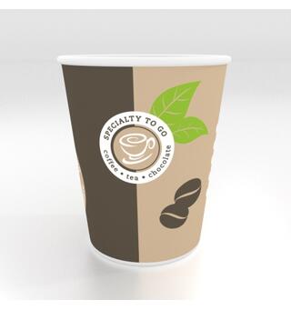 Termobeger Coffee-to-go papp 25 cl (80) pakke à 80 termobeger